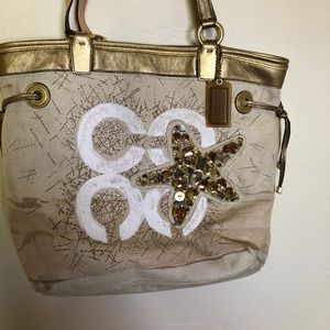 ⭐️Coach Beach Handbag
